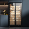 Dual Temperature Dual Compressor Cigar Cabinet - 2400 Cigar Capacity