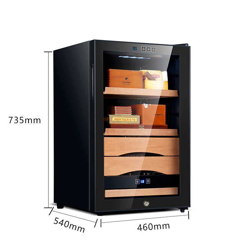 CS-65 Electronic Cigar Cabinet Upgraded 65 Liters put 350 cigars