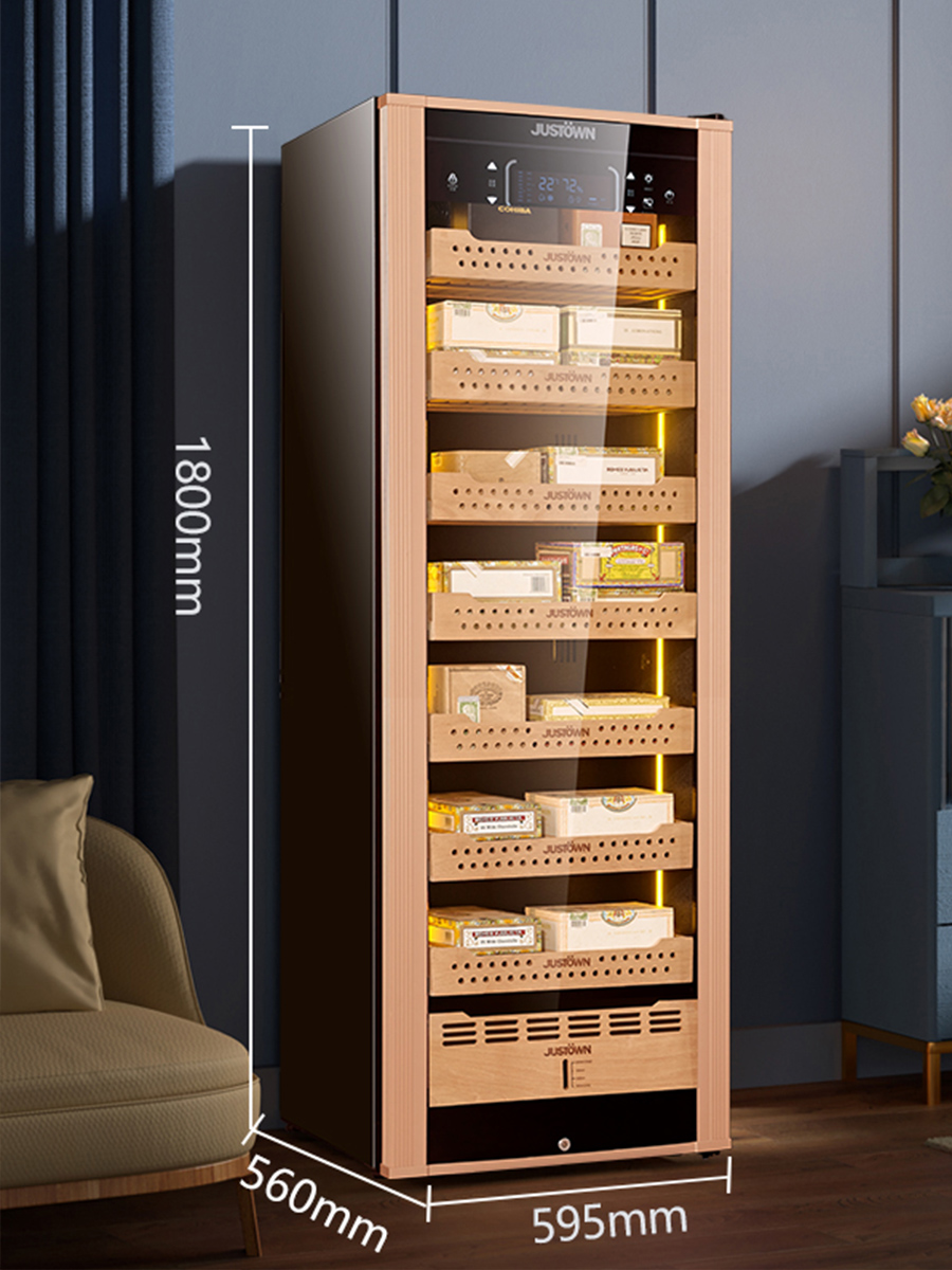 168 the latest addition to our collection - the 408L 1500 Cigar Compressor Cabinet with Zero Airflow