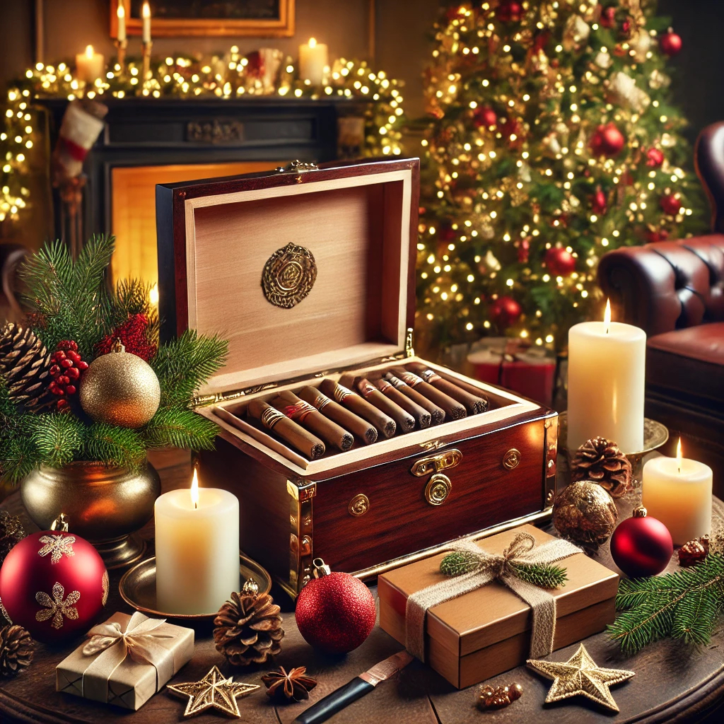 Elevate Your Holiday Spirit: The Charm of Christmas and Cigar Humidors