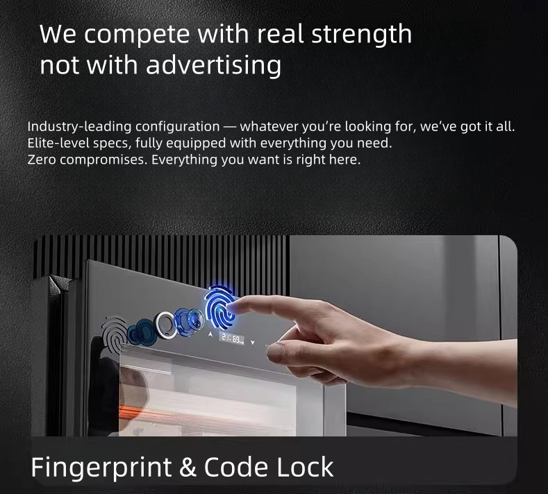 <br /> <span style="font-size:20px;"><strong>Optional Fingerprint Lock</strong></span>