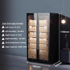 Dual Temperature Dual Compressor Cigar Cabinet - 2400 Cigar Capacity